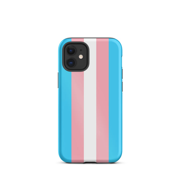 Transgender Flag Tough iPhone Case