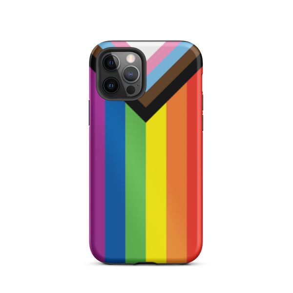 Progress Pride Flag Tough iPhone Case