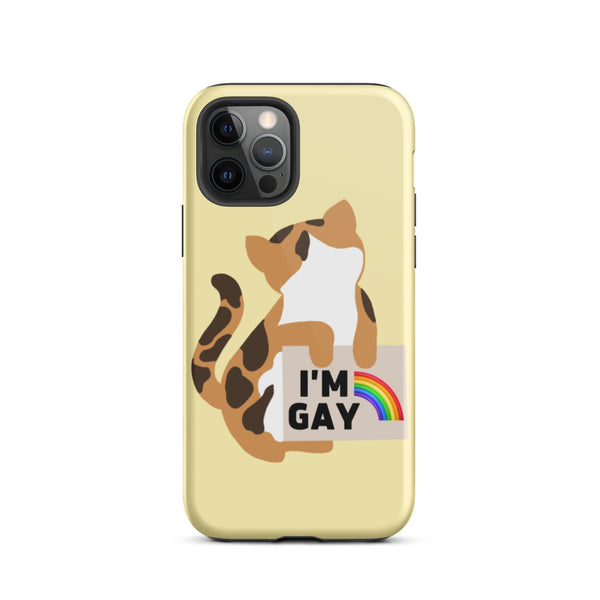 Cleo's Gay Tough iPhone Case