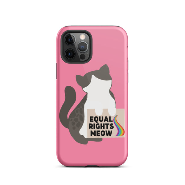 Benji Protesting Tough iPhone Case