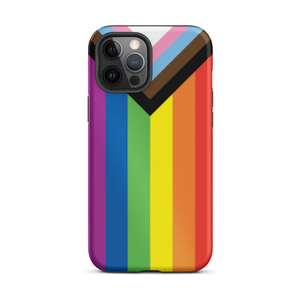 Progress Pride Flag Tough iPhone Case