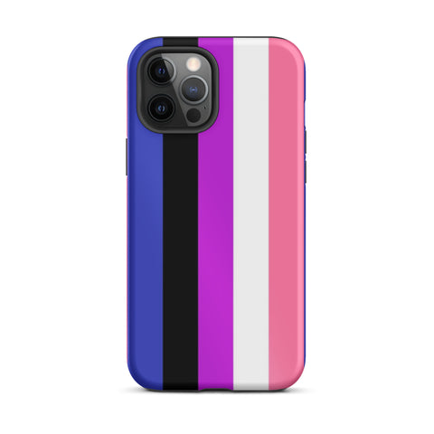 Genderfluid Flag Tough iPhone Case