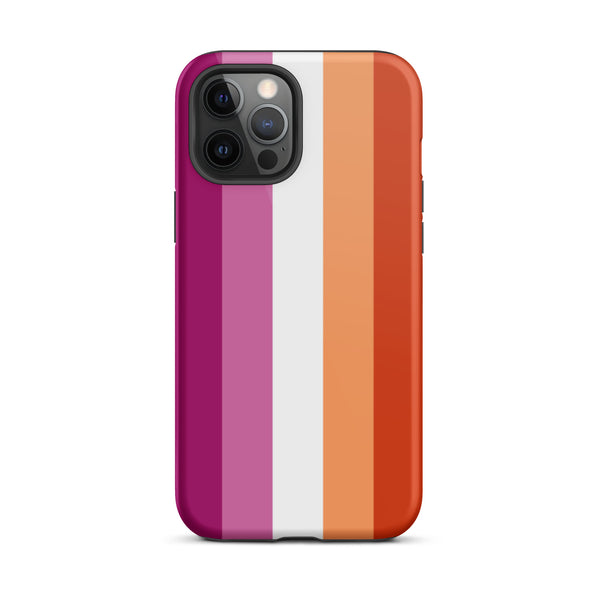 Lesbian Flag Tough iPhone Case