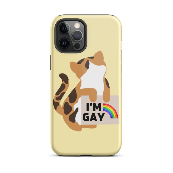 Cleo's Gay Tough iPhone Case