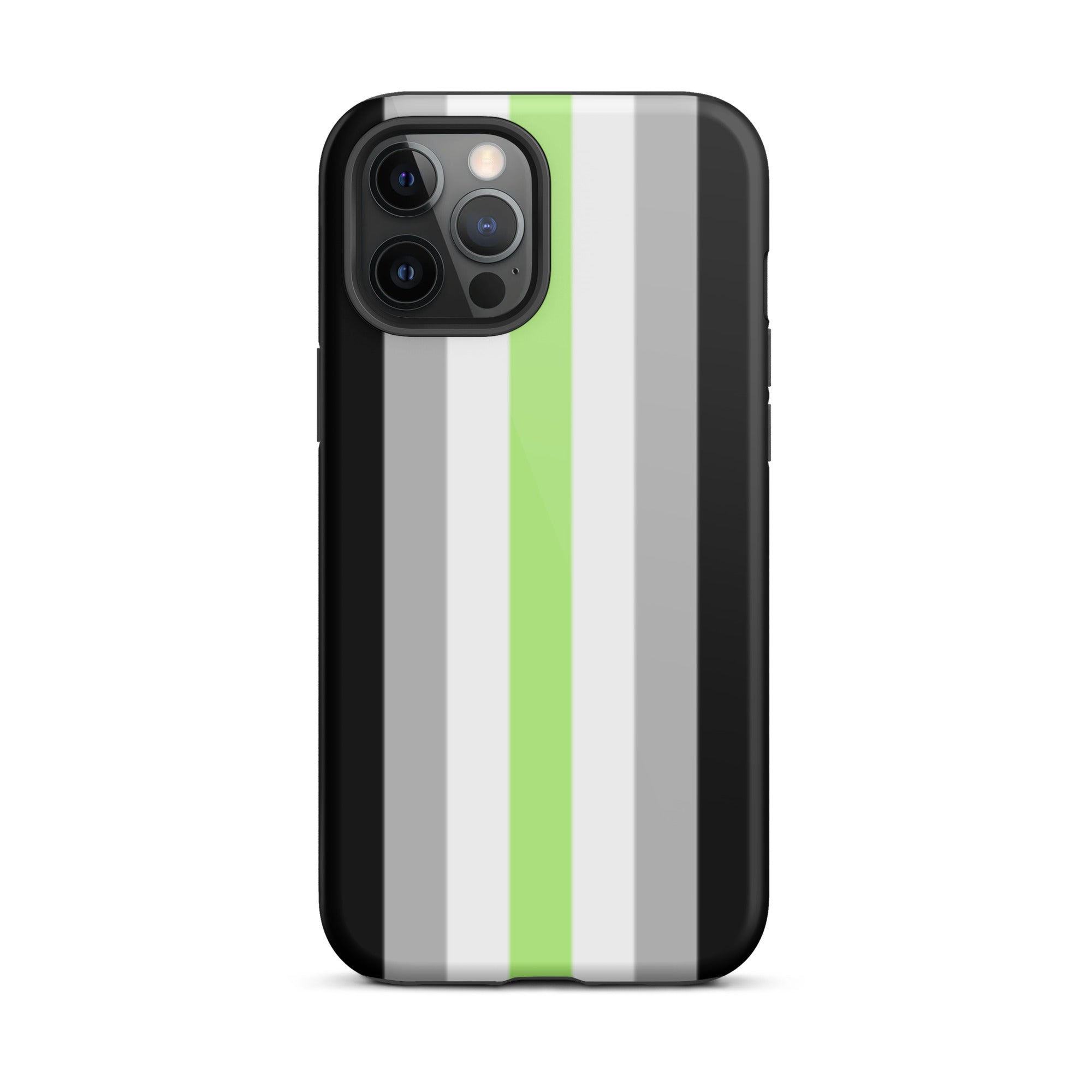 Agender Flag Tough iPhone Case