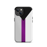 Demisexual Flag Tough iPhone case