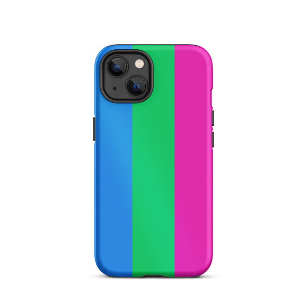 Polysexual Flag Tough iPhone Case