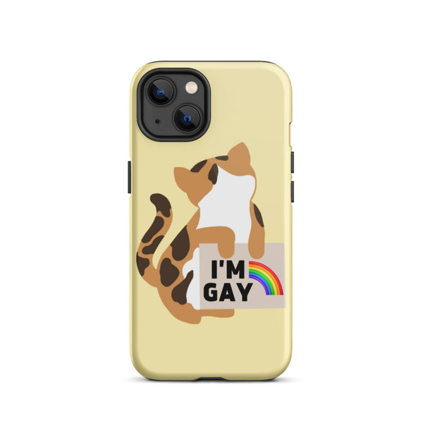 Cleo's Gay Tough iPhone Case