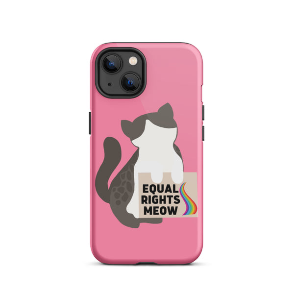 Benji Protesting Tough iPhone Case