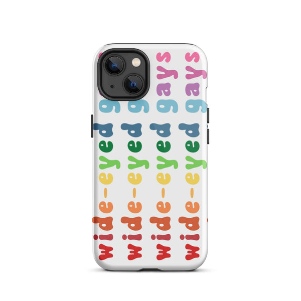 Wide-Eyed Gays Tough iPhone Case