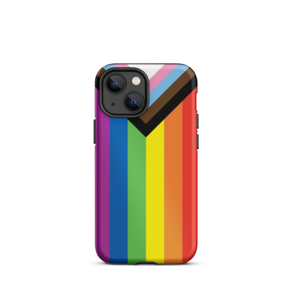 Progress Pride Flag Tough iPhone Case