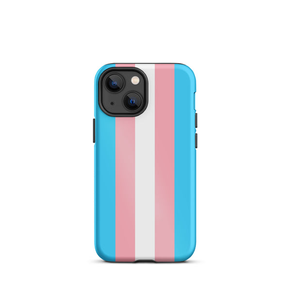 Transgender Flag Tough iPhone Case