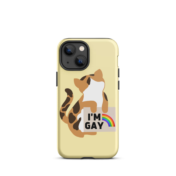 Cleo's Gay Tough iPhone Case