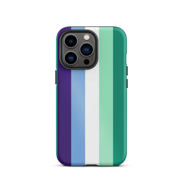 Gay / MLM Flag Tough iPhone Case