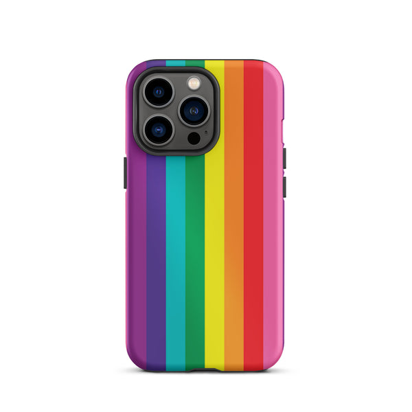 Original Rainbow Pride Flag Tough iPhone Case