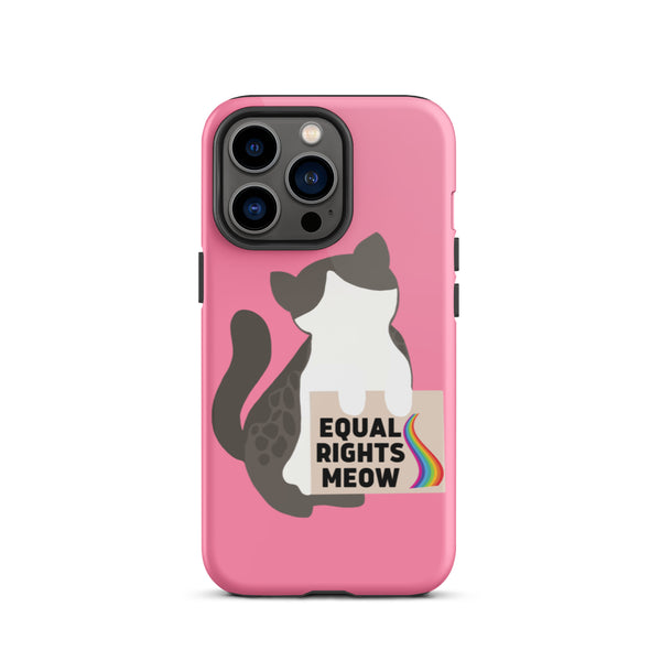 Benji Protesting Tough iPhone Case