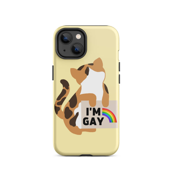 Cleo's Gay Tough iPhone Case