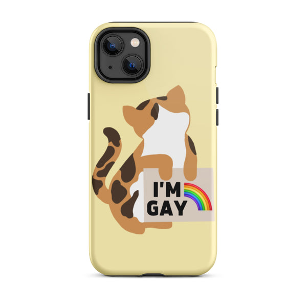 Cleo's Gay Tough iPhone Case