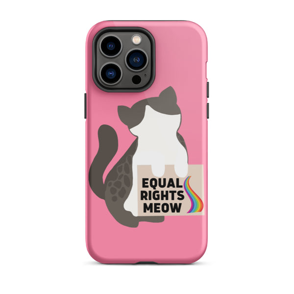 Benji Protesting Tough iPhone Case