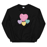Paper Rings Candy Heart Sweatshirt