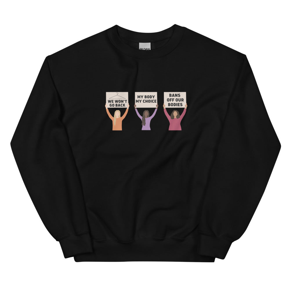 Pro-Choice Protest Sweatshirt