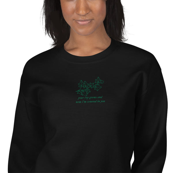 Ivy Embroidered Sweatshirt
