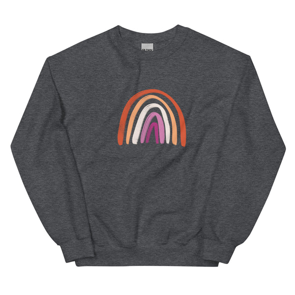 Lesbian Rainbow Sweatshirt