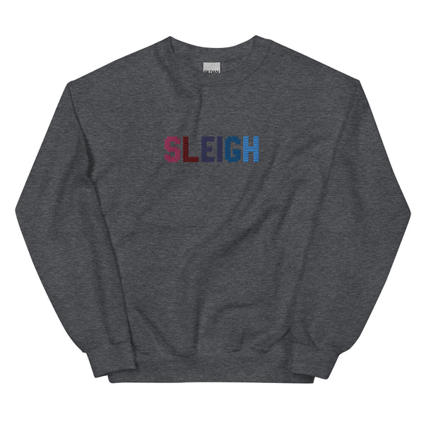 Omnisexual Sleigh Embroidered Sweatshirt