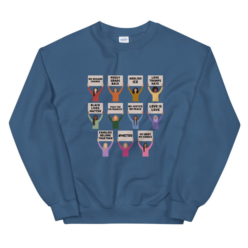 Original Protesting Women Sweatshirt