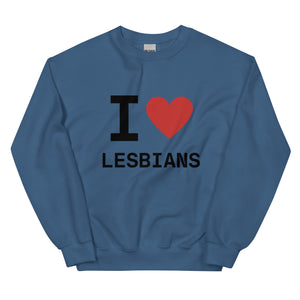 I Heart Lesbians Sweatshirt