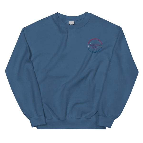 Dream Girl Cotton Candy Embroidered Sweatshirt