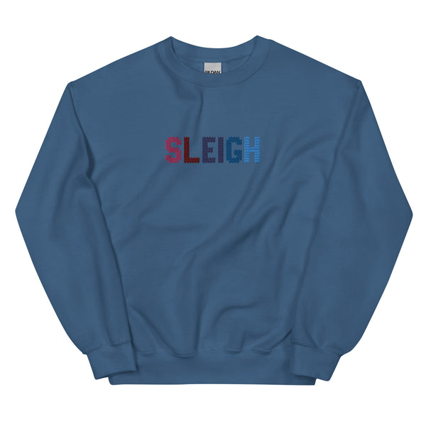 Omnisexual Sleigh Embroidered Sweatshirt