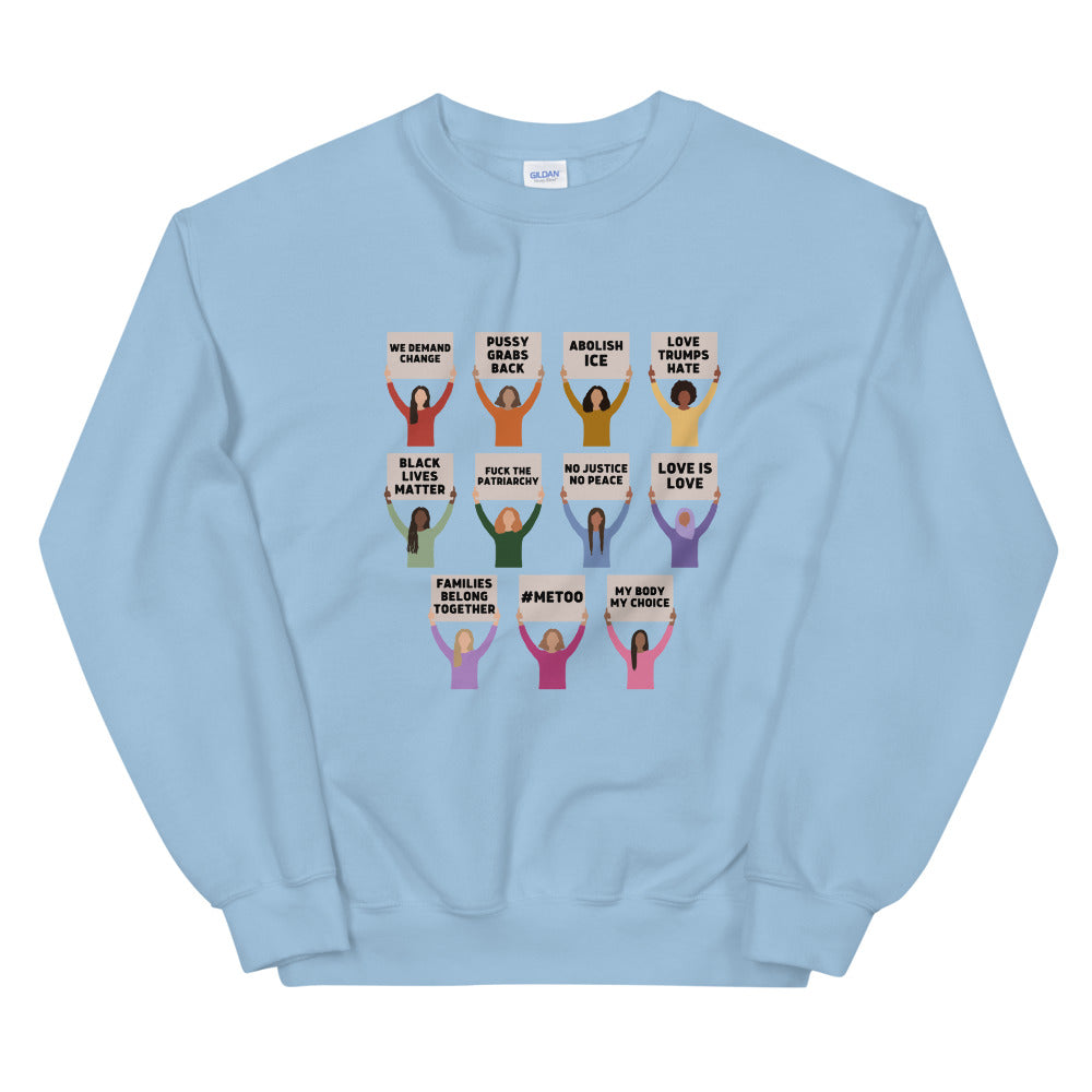 Original Protesting Women Sweatshirt