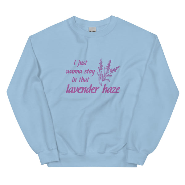 Lavender Haze (lyric) Sweatshirt