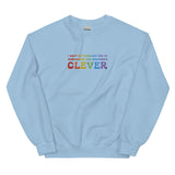 Culture's Clever Embroidered Sweatshirt