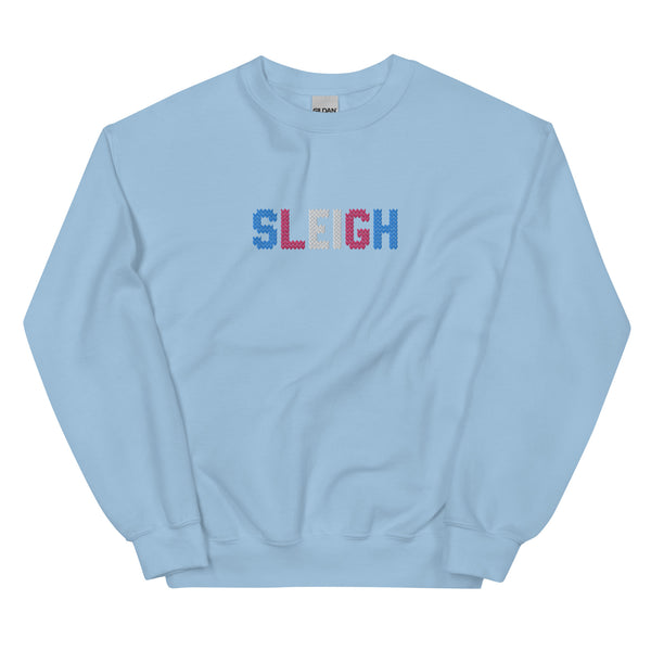Transgender Sleigh Embroidered Sweatshirt