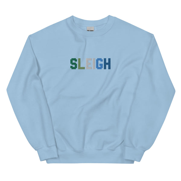 Gay / MLM Sleigh Emrboidered Sweatshirt