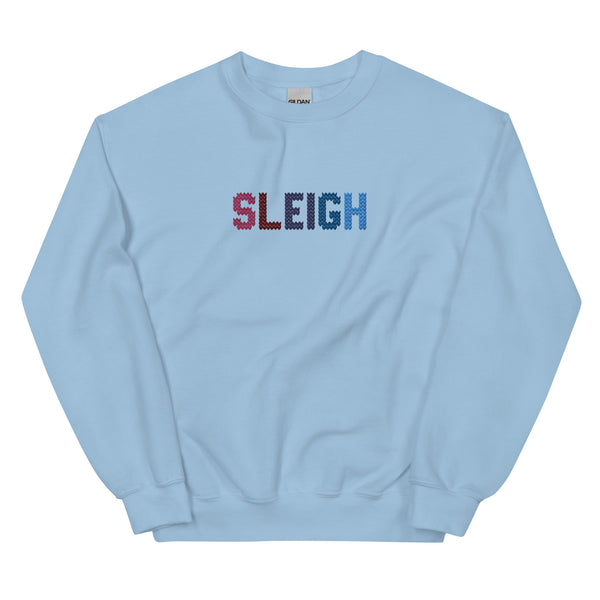 Omnisexual Sleigh Embroidered Sweatshirt