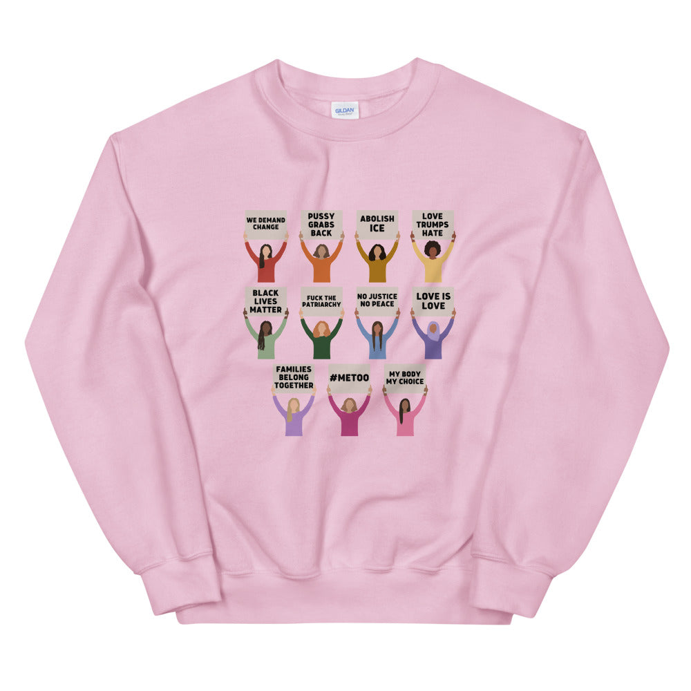 Original Protesting Women Sweatshirt