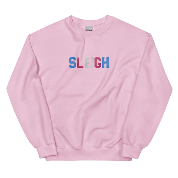 Transgender Sleigh Embroidered Sweatshirt