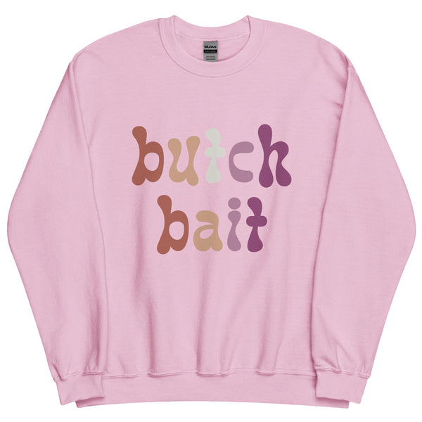 Butch Bait Retro Lesbian Sweatshirt