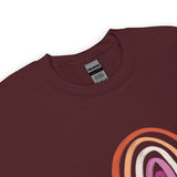 Lesbian Rainbow Sweatshirt
