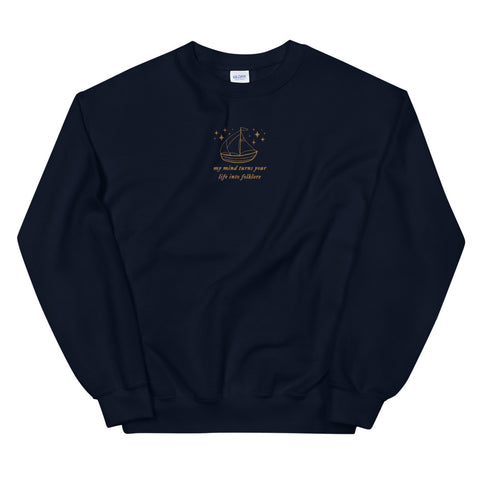 Gold Rush Embroidered Sweatshirt