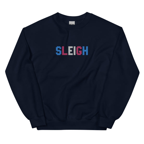 Transgender Sleigh Embroidered Sweatshirt