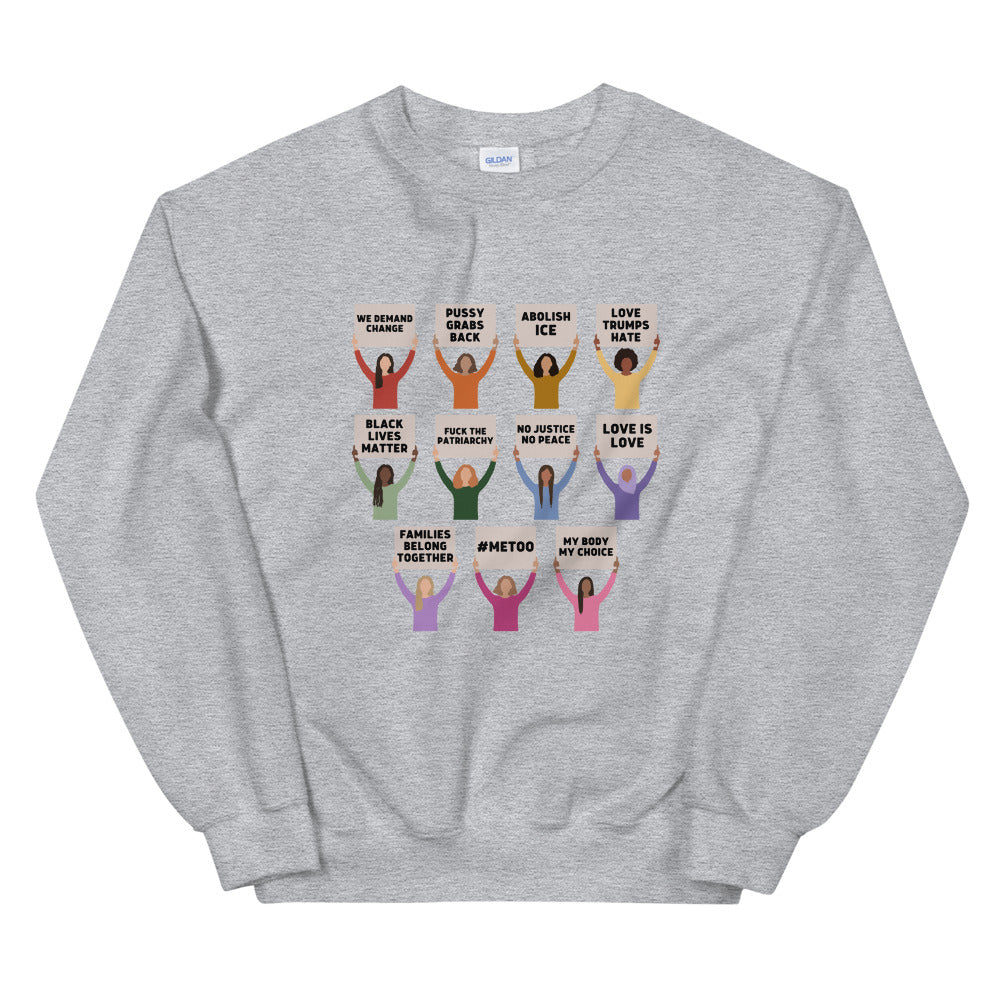 Original Protesting Women Sweatshirt