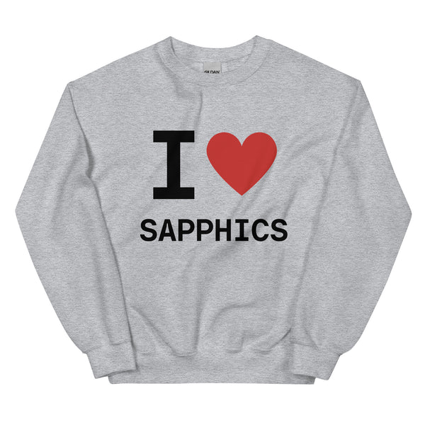 I Heart Sapphics Sweatshirt