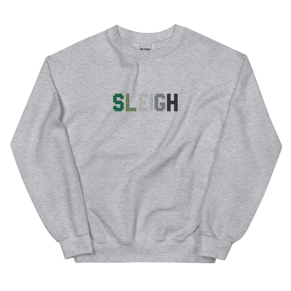 Aromantic Sleigh Embroidered Sweatshirt