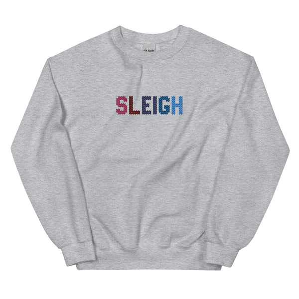 Omnisexual Sleigh Embroidered Sweatshirt