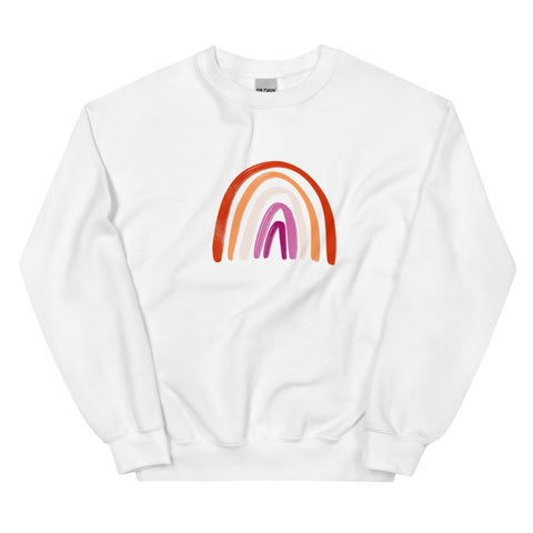 Lesbian Rainbow Sweatshirt