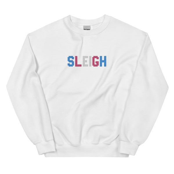Transgender Sleigh Embroidered Sweatshirt